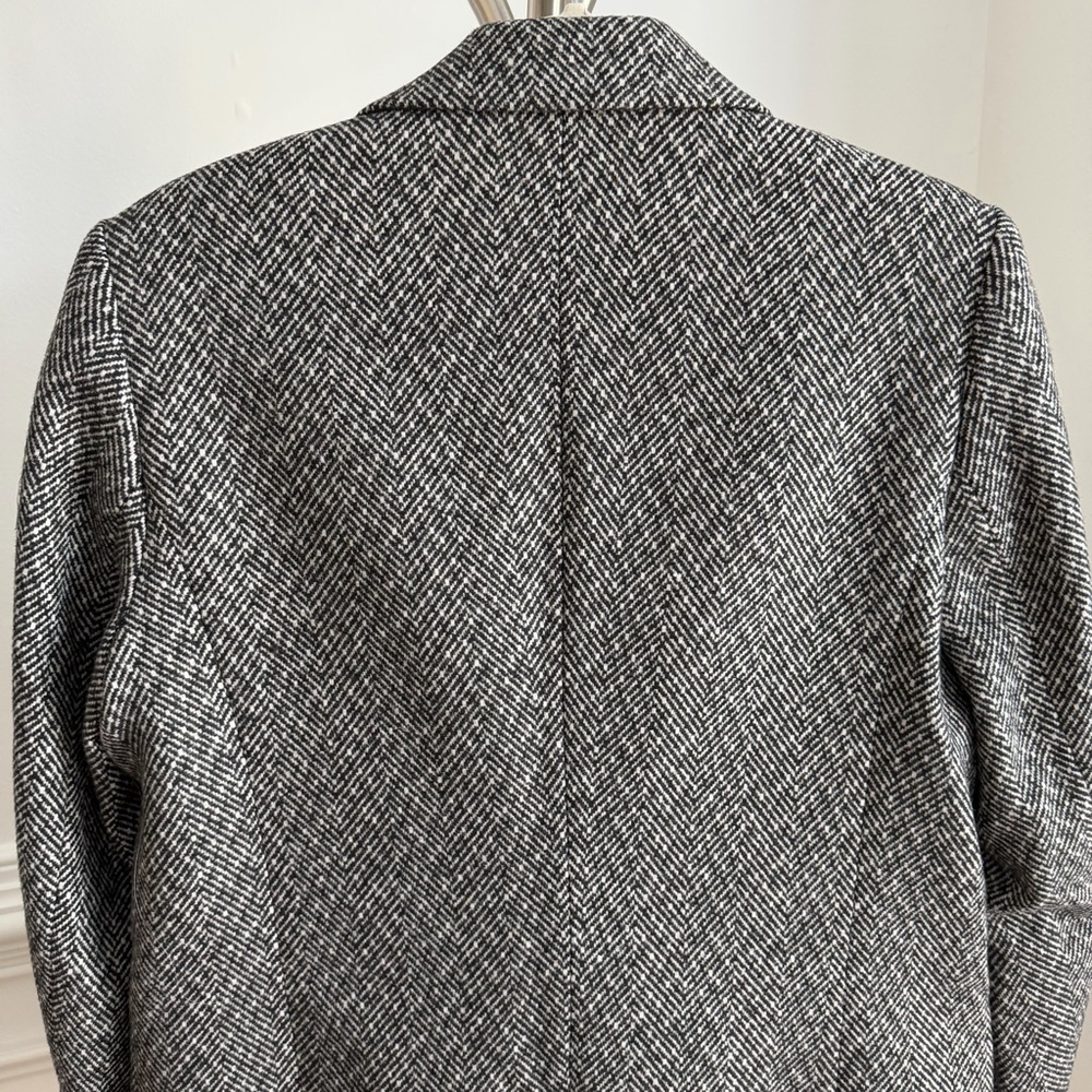 Boden Herringbone Relaxed Blazer Size 8 - Picture 7 of 12